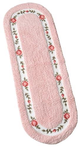 Stay Young Cute and Beautiful Rose Flower Area Rugs for Bedroom Living Room Bathroom Rugs Bath Mat Super Soft Non Slip Absorbent Nice Pink 17.71 x 49.21 Inch Stay Young Cute and Beautiful Rose Flower Area Rugs for Bedroom Living Room Bathroom Rugs Bath Mat Super Soft Non Slip Absorbent Nice Pink 17.71 x 49.21 Inch