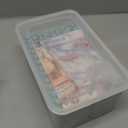 WIBIMEN Mini Ice Cube Trays, 0.55 Tiny Pebble Ice for Iced Coffee & Cocktails, Fast Chill, Easy Twist Release, Stackable with Lid & Storage Bin (4 Pack, Blue)