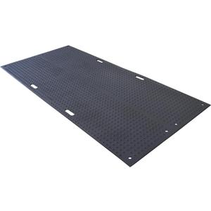 3' x 8' AlturnaMAT Ground Protection Mat, 120 Ton Load Capacity, Black - AM38