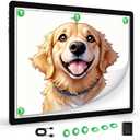 Zocelight Rechargeable A2 Light Board(25.2″x18.4) Large, Wireless Magnetic Light Pad for Diamond Painting,Side Buttons, 3 Light Colors, Dimmable Light Box for Tracing,LED Light Table for Sketching