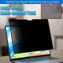 Nano-Suction Privacy Screen Protector for MacBook Air 13.6 Inch (2022-2025,M2, M3,M4) Removable Laptop Privacy Screen Shield