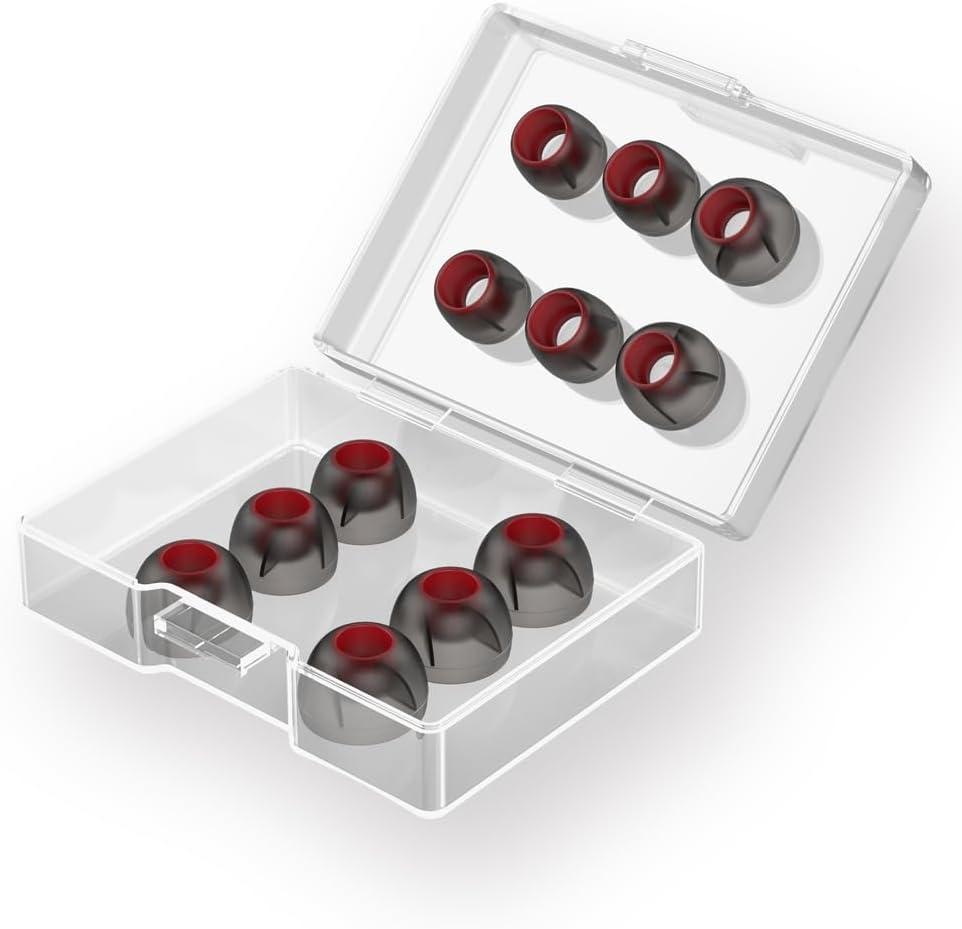 Turbo Eartips Compatible with KZ ZSN Pro X& Linsoul KZ ZS10 Pro/Pro 2 & Linsoul ZiiGaat Arcanis/Lush/Odyssey/x Hangout/x Fresh Reviews Arete & Xenns Mangird Tea PRO Earbuds