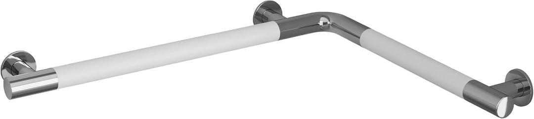 Auvergne 29" x 22" Right Angle Grab Bar in Matte White