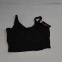 THE GYM PEOPLE Womens' Sports Bra Longline Wirefree Padded with Medium Support 2XL