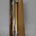 Closet Rods For Hanging Clothes, 17-76 Inch Adjustable Closet Rod, Stainless Steel Heavy Duty Closet Hanging Rod-Gold