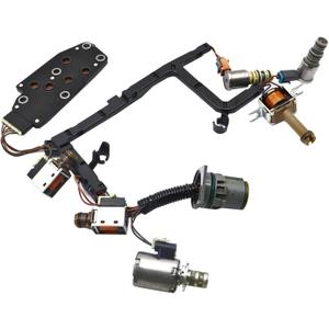 FZJDSD 4L60E 4L65E Transmission Master Solenoid Kit Compatible with Chevy Cadillac GMC EPC Shift TCC 3-2 PWM 1993-2006