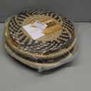 Hanging Woven Wall Basket Set - 7 Unique Handcrafted Seagrass Baskets for Boho, Farmhouse & Rustic Wall Decor, Table Settings & More - Ready to Hang with Nails & Marking Pencil Included