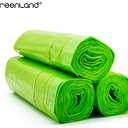 Greenland Biodegradable 60 Trash Bags Compatible with Simplehuman (Code G, 60 Bags, 8 Gallons) & IKEA Mjsa 8 Gallon Pedal Bin (20 Count (Pack of 3))