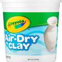 Crayola Air Dry Clay (5lbs), Teacher Supplies, Natural White Modeling Clay for Kids, Sculpting Material, Bulk Craft Supplies for Art Classrooms