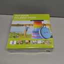 Camping Stool Portable Collapsible Stool Retractable Stool Folding Chair Outdoor Telescopic Stool Capacity 400lb Lightweight for Fishing Hiking Trips BBQ Stool Black