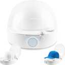 Auto Hat Cleaner & Steamer Shaper, 3-in-1 Steam Clean, Iron & Dry, Fast Drying for Baseball/Bucket/Wool Hats, Restores Shape, Includes Cleaner, No Deformation, Removes Wrinkles & Odors, Keeps Shape.