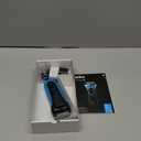 Braun Electric Series 3 Razor with Precision Trimmer, Rechargeable, Wet & Dry Foil Shaver for Men, Blue/Black, 4 Piece