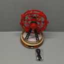 MerryPulse Christmas Ferris Wheel with LED Lights，Musical Animated Christmas Village Displays Collectible Buildings