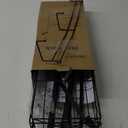 SWTYMIKI Over Door Hat Organizer - 3 Tier Wall Mounted Hat Rack with 2 Adjustable Metal Basket and 3 Hooks, Hanging Baseball Cap Organizer Storage Holds up to 29 Caps for Door, Bedroom, Closet (black)