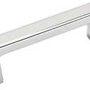 2 x Amerock | Cabinet Pull | Polished Chrome | 3 inch (76 mm) Center to Center | Blackrock | 1 Pack | Drawer Pull | Drawer Handle | Cabinet Hardware