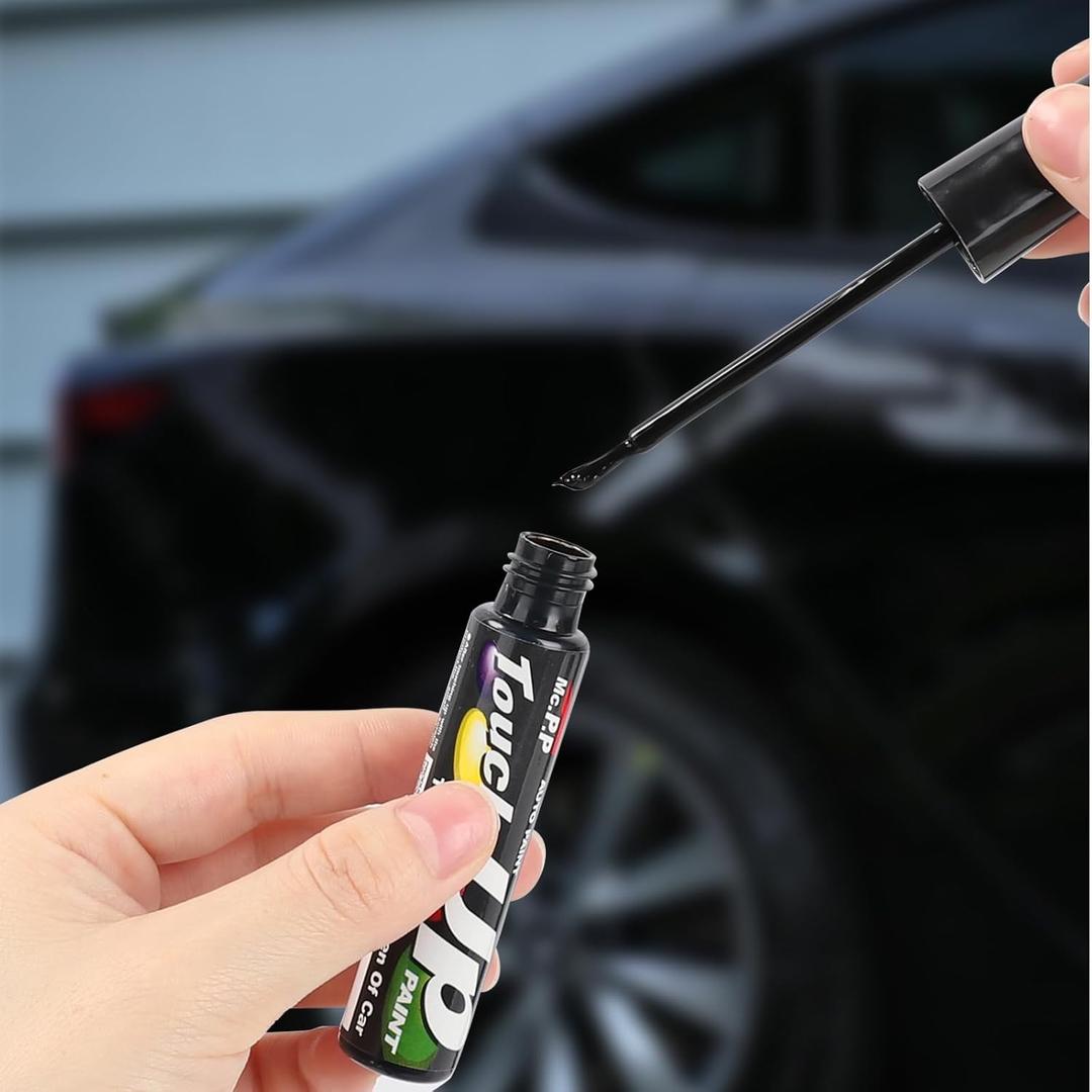 3 x Touch Up Paint for CarsCar Scratch Repair Car Accessories Touch-up Pen Car Scratch Remover for Lasting ScratchesQuick Drying, Easy to Use (black)