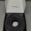 LUCMO 150FT/ 46M Starlink Gen 3 Cable for Starlink Generation 3, 24AWG Wire Replacement Extension Starlink V3 Ethernet Cable Waterproof 150FT, Grey