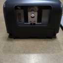 Automatic Hand Sanitizer/Soap Dispenser Touchless Electronic Motion Sensor Release for Gel & Liquid Solutions + Anti-Drip Catcher Tray & Large Capacity Refillable Tank of 1200ML/40OZ 16x13.3x30 CM Black