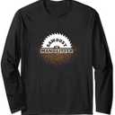 Sawdust is Man Glitter Funny Long Sleeve T-shirt L