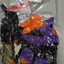 Halloween Balloons Arch, Halloween Party Decoration, Spider Balloon Garland Arch Kit, Pumpkin Foil Balloon Orange Black Purple Confetti Latex Balloons with 3D Sticker for Indoor Outdoor Party Supplies