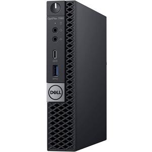 Dell Optiplex 7060 Micro MFF Desktop PC Intel i7-8700T 6-Cores 2.40GHz 32GB DDR4 New 1TB M.2 NVMe SSD WiFi BT HDMI New KB & Mouse Windows 11 Pro