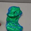 Floaties Swim Vest for Child, Portable Inflatable Pool Floats Swimming Ring with Adjustable Safety Buckle, Safety Swim Arm Bands with Double Surround Air Bag, Durable Float Tube for Kids (S(for weight:33-50lbs), Green)