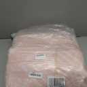 Area Rug 6x9 Rug Machine Washable Non-Slip Low Pile Print Pattern Western Rug for Living Room Bedroom Entryway Tribal Series -Light Pink/Cream