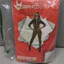 Morph Pilot Costume Women, Flight Suit Women, Military Costume Womens, Womens Army Halloween Costumes (Small)
