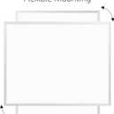 Amazon Basics Small Dry Erase Whiteboard, Magnetic Bulletin Board, with Marker and Magnets, 11"W x 14"H, Aluminum Frame