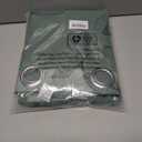 BGment Dark Green Sheer Curtains 72 Inches Long - Embroidered Leaf Pattern Light Filtering Cottage Core Botanical Semi Sheer Grommet Window Drapes for Farmhouse Living Room, 2 Panels, 52 x 72 Inch