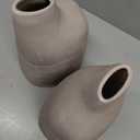Set of 2 HD Designs Porcelain Vase 7.3 in