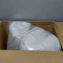 Wedge Pillow for Sleep Apnea, 12 Inch Adjustable Height Bed Wedge Pillow for Headboard, Gerd, Acid Reflux Relief, Snoring, and Post Surgery Recovery. Bed Pillow for Sitting Up in Bed (Large, White)