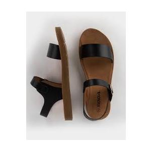SODA Flat Faux Leather Ankle Strap and Adjustable Buckle Sandals for Women 5