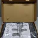 OPNICE Desk Organizer and Accessories, 2-Tier Computer Monitor Stand Riser with Drawer and 2 Pen Holders, Laptop Stand, Office Desk Accessories for Office Supplies, Black (Black 1-Pack)