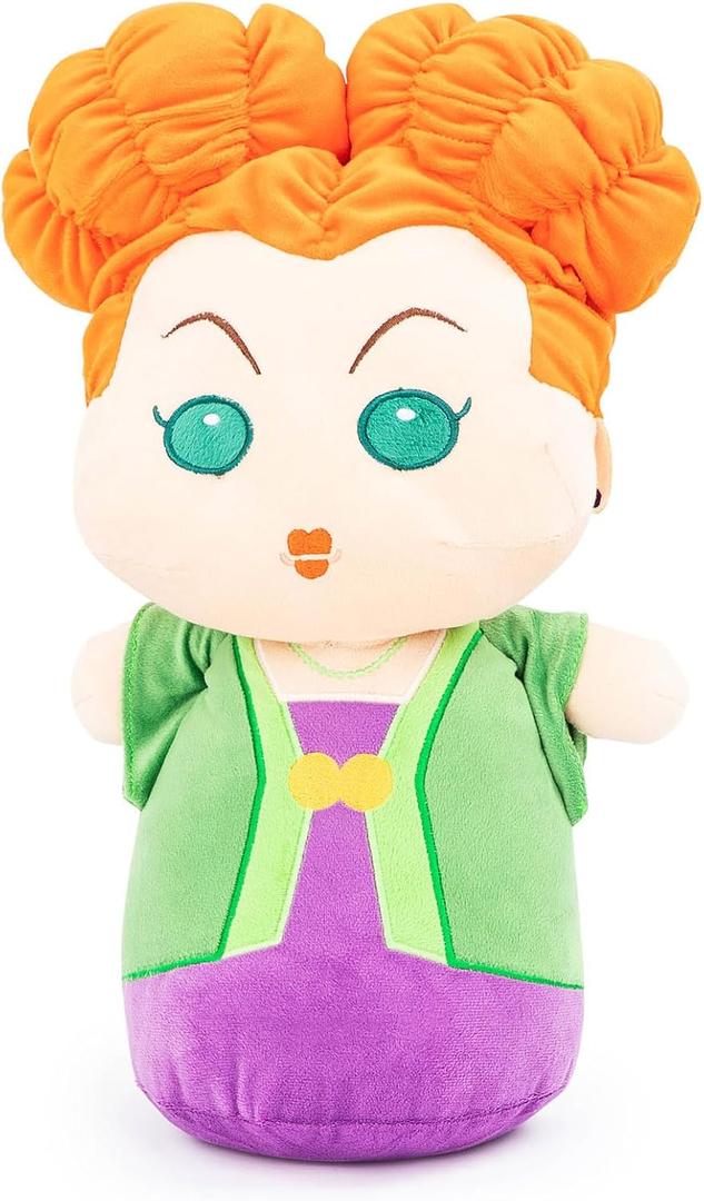 Jay Franco Disney Plush Pillow Buddy  Soft Plushie Stuffed Pillow, 18 Inches, Multi  Winifred