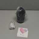 200ML Ceramic Essential Oil Diffuser - Ultrasonic Aromatherapy & Humidifier with 7-Color LED Lights, Auto Shut-Off, Black, 1H/3H/6H Timer | Scent for Home, Office, Yoga