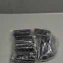 Door Hinges Matte Black - 30 Pack Black Door Hinges 3.5 Inch Rounded Interior Door Hinge with 1/4" Radius Corners - Black Hinges for Doors 3 1/2 Inches Flat Iron Residential Door Hardware