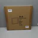 ZLG Gold 16x16 Poster Frame, Premium 16x16 Metal Frame Matted to 12x12, 16x16 Picture Frame, Tempered Glass, Wall Hook Included