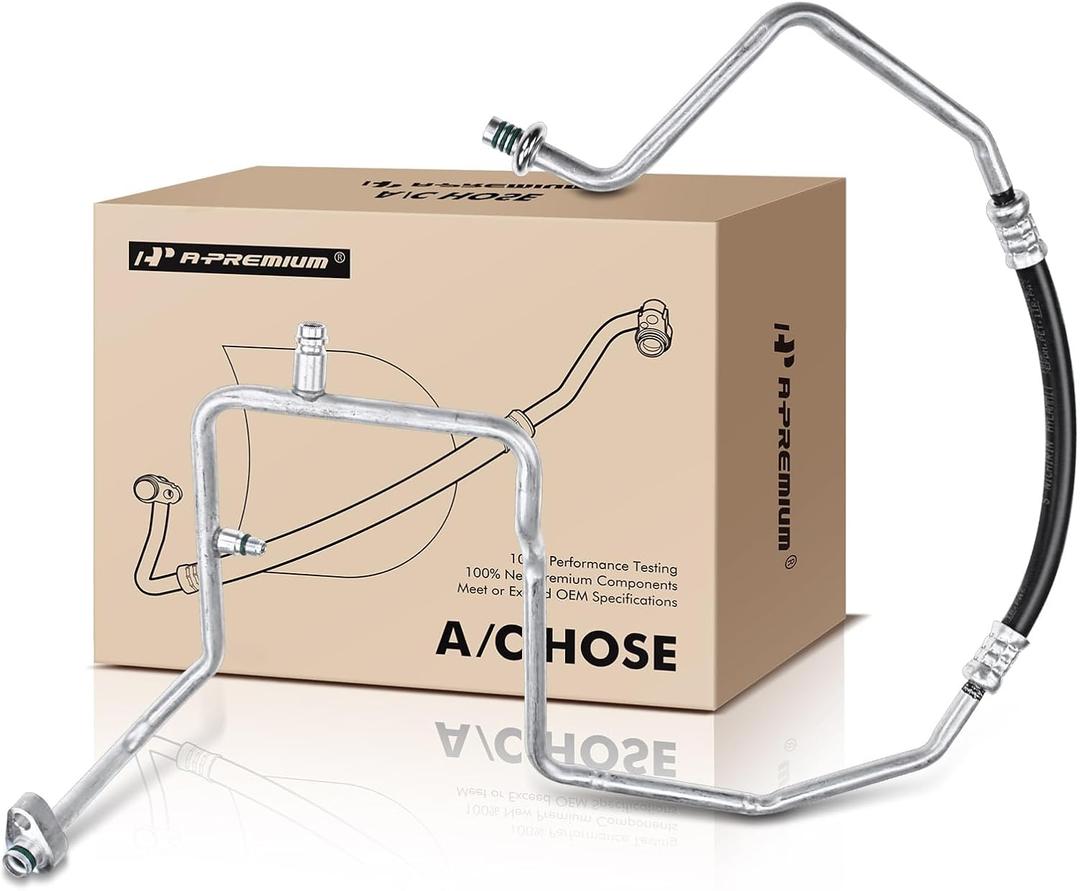 A-Premium A/C Liquid Line Hose Assembly Compatible with Dodge Dakota 2005-201, Mitsubishi Raider 2006-2009, Ram Dakota 2011, 3.7L 4.7L, Condenser to Evap, w/Orifice Tube