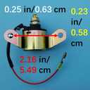 3083211 3085521 3087196 4011335 4010930 Starter Solenoid Relay for Polaris Magnum Ranger Scrambler Sportsman Boss Blazer Xplorer 300 325 330 340 400 500 550 600 700 800 488 Z159