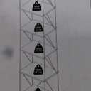 Furinno Rata 6-Tier Industrial Multipurpose Flat Base Shelf Display Rack with Metal Frame