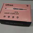 Ufree 5 in 1 Curling Iron with Interchangeable Ceramic Barrels (0.35"-1.25"), Curling Wand Set with Flat Iron Hair Straightener, Instant Heat Up, Dual Voltage Hair Curler, Gifts for Women