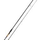 Jenseits Carbon Fiber Fishing Rod Series (6-12 Ft), Spinning & Casting Rods with Stainless Steel Ceramic Guides, Fast Action Fishing Pole for Bass, Trout, Walleye & Surf Fishing