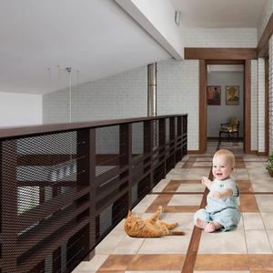 2 Sets Baby Gate for Stairs, Banister Guard for Kids, Pets, Toys, 2 Set 10 ft x 2.6 ft Mesh Netting Safety Net for Balcony Rail Stair, Stairway Net Safety Products for Indoor & Outdoor (Black)