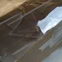 Eersida Acrylic Brochure Pamphlet Holder Brochure Display Stand Business Tri Fold Multi Slot Holder Rack Wall Mount Clear Pocket Space Saver for Flyer Literature Menu Advertise(6 Pockets)