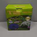 Garden Hose 100ft, Expandable Water Hose 100 feet with 10 Function Spray Nozzle, Extra Strength 3750D, Durable 4-Layers Latex Flexible Expandable Hose with 3/4" Solid Brass Fittings, Leakproof