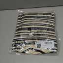 Saodimallsu Womens Striped Cropped Sweaters V Neck Cute Bow Tie Puff Sleeve Loose Knit Trendy Pullover Sweater (Small, Apricot)