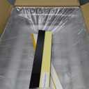 Pull out Cabinet Organizer, Stainless Steel 2-Pack Slide out Drawer with Silent Full-Extension Slides, Adhesive Roll out Can Spice Storage Basket Shelf Rack for Pantry, Kitchen, Bathroom, Home Closet