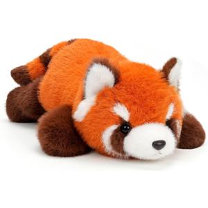 Cute Red Panda Plush Toy 18.9'' Red Panda Stuffed Animal Plushie Kawaii Birthday Valentines Day Gifts for Girlfriend