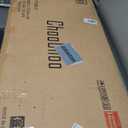 ChooChoo 47.2 Inch Round Dining Table for 4, Farmhouse Wood Kitchen Table, Circle Dinner Table for Kitchen & Dining Room, Natural Oak